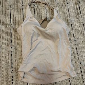 Klassy Network Halter Top with Padding